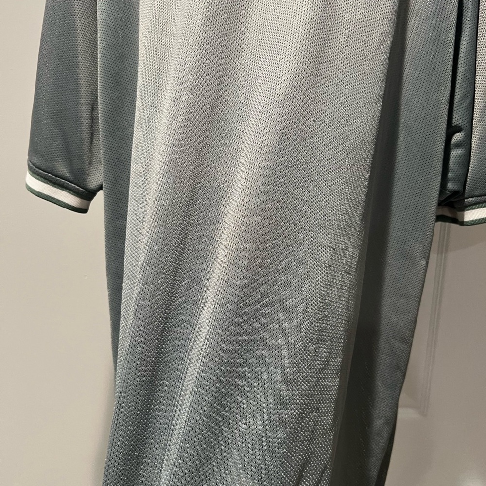 Vintage Nike Mesh Soccer Jersey Mens XL Olive 90s - Picture 5 of 9